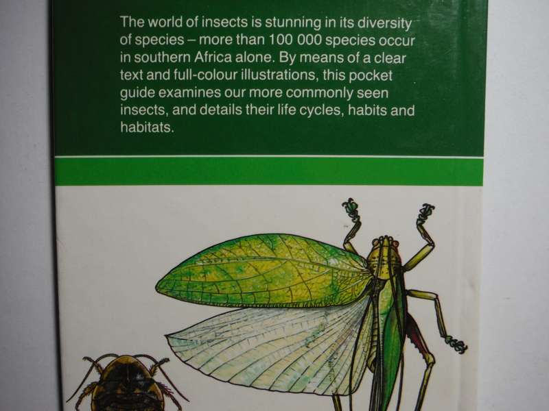 Struik Pocket Guides for Southern Africa : Insects - Hardcover - Erik Holm