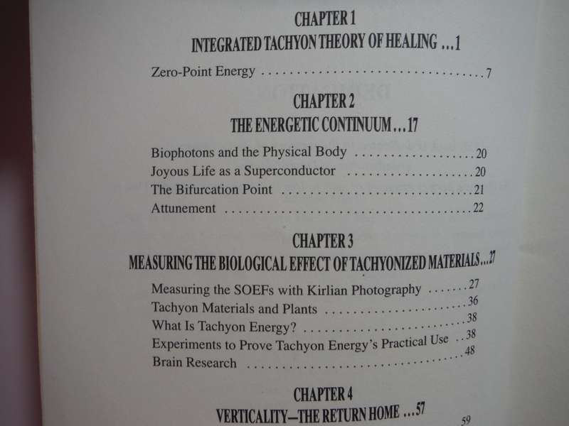 Tachyon Energy : A New Paradigm in Holistic Healing - Paperback - David Wagner