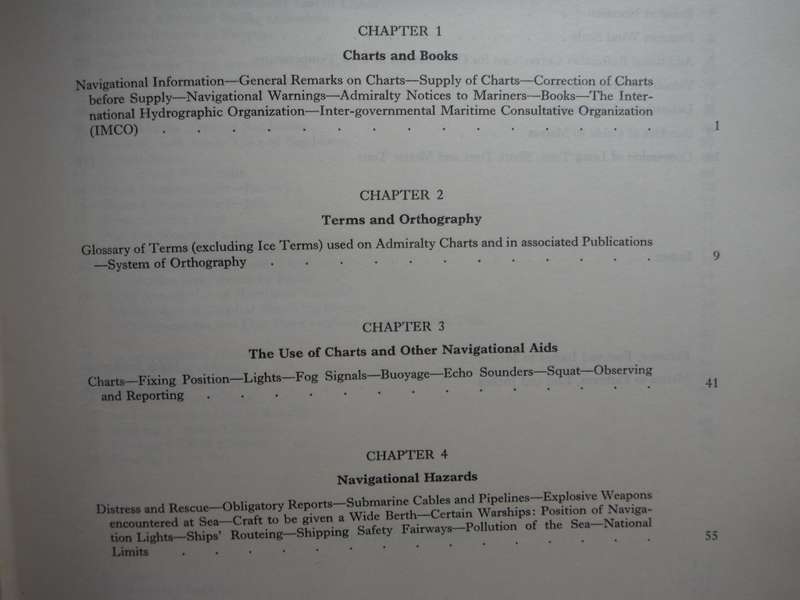 The Mariner`s Handbook - Fourth Edition 1973 - Hardcover