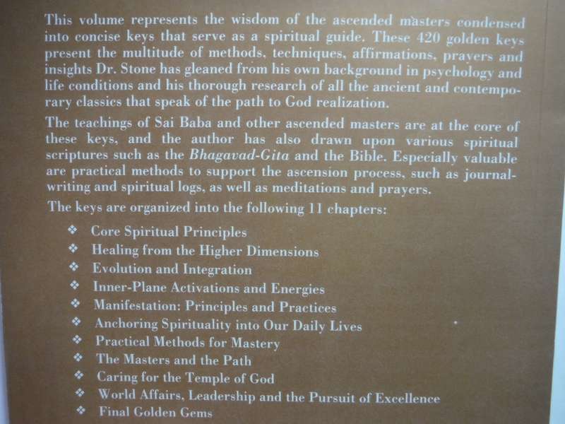 Golden Keys to Ascension and Healing : Revelations of Sai Baba and the Ascended Masters
