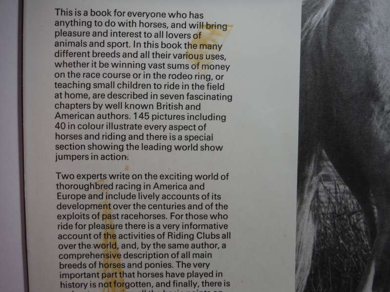 The Treasury of Horses - Hardcover - Octopus Books - 1972