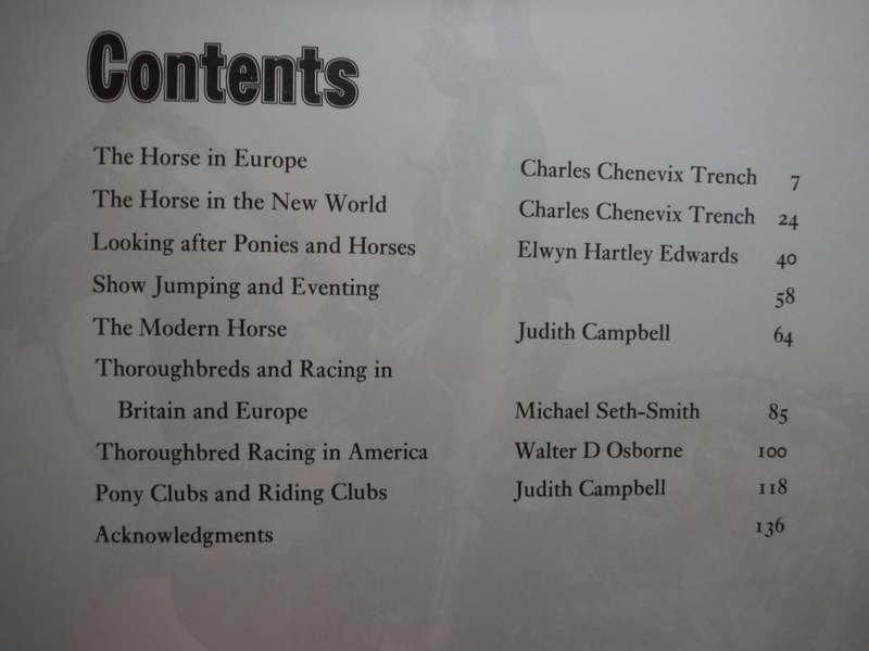 The Treasury of Horses - Hardcover - Octopus Books - 1972