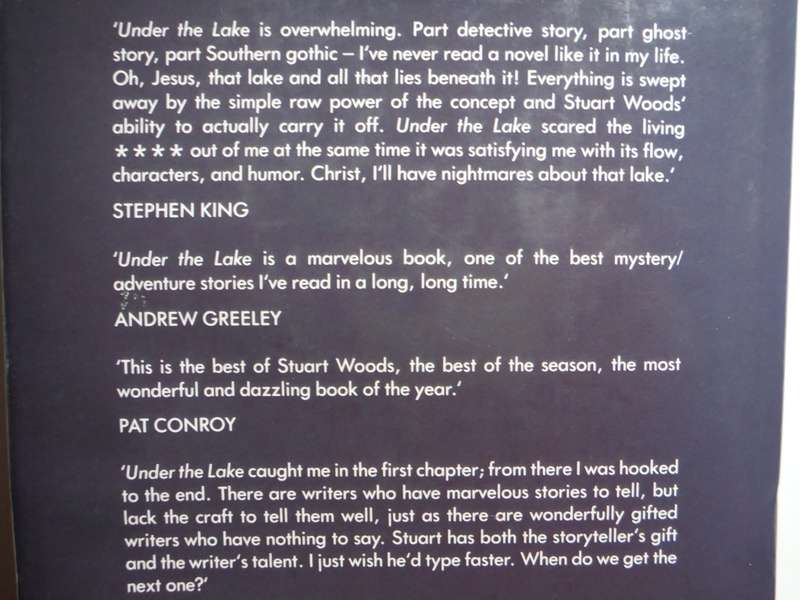 Under the Lake - Hardcover - Stuart Woods