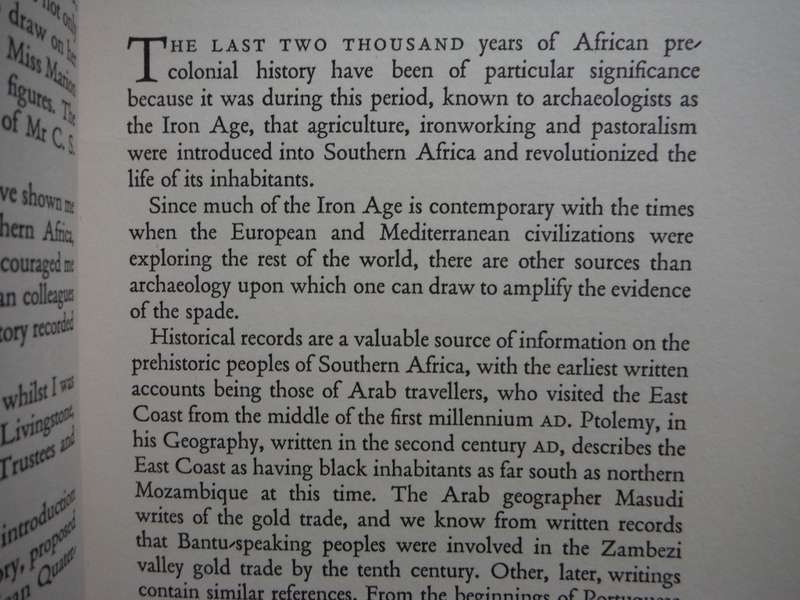 Southern Africa During the Iron Age - Hardcover - Brian Fagan - 1965