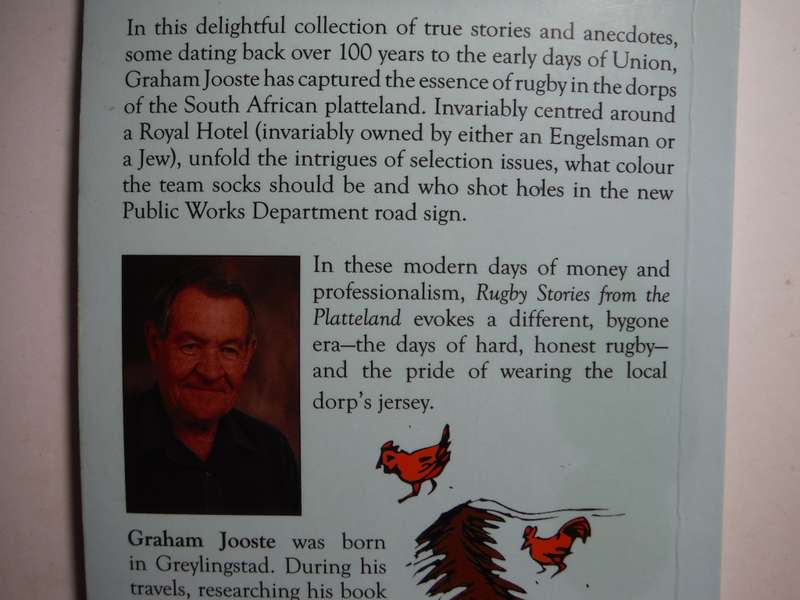Rugby Stories From the Platteland - Paperback - Graham Jooste
