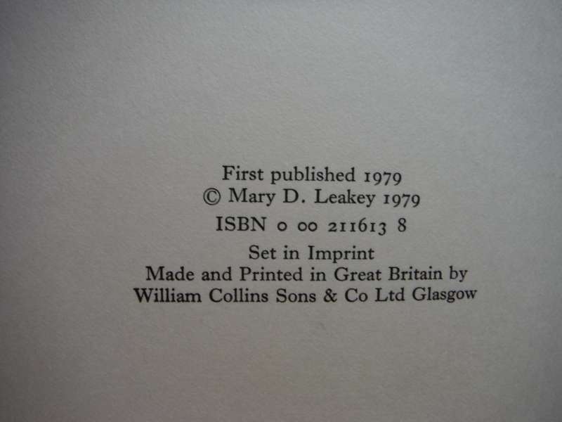 Olduvai Gorge : My Search for Early Man - Hardcover - Mary Leakey - 1979