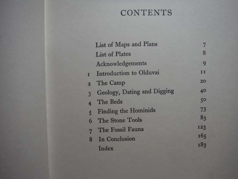 Olduvai Gorge : My Search for Early Man - Hardcover - Mary Leakey - 1979
