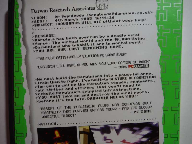 Darwinia - PC CD ROM