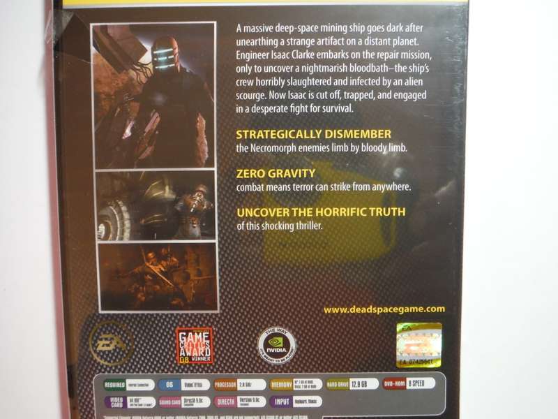 Dead Space - PC DVD-ROM - New and Sealed