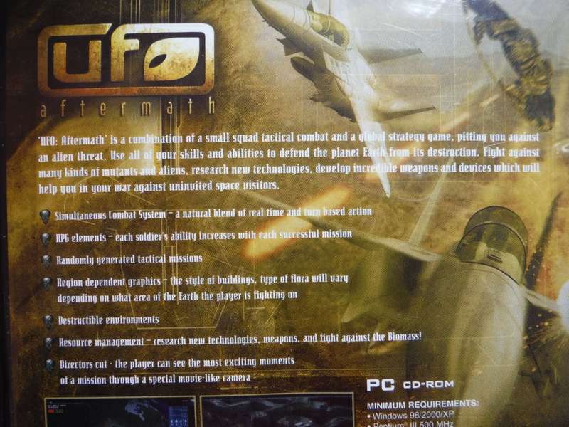 UFO Aftermath - PC CD-ROM