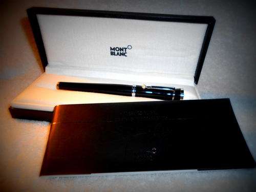 Pre-Owned Mont Blanc Fountain Pen-Complete with Documentation