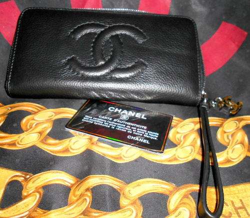Vintage Black Chanel Clutch Bag/Purse- Pristine
