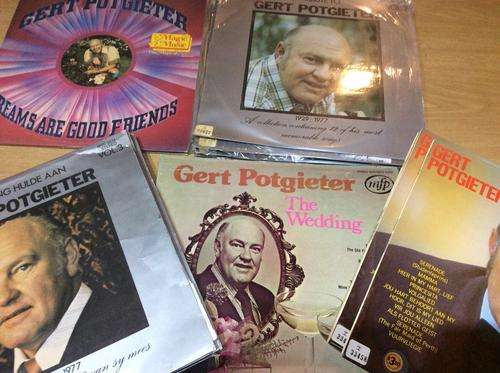 Versameling van Gert Potgieter plate ( 5 in totaal)