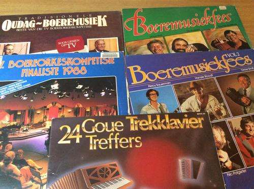 Boeremusiek Combo (5 LP's)