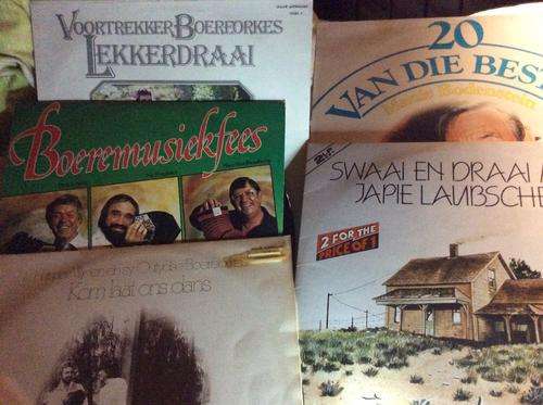 Boeremusiek Combo (5 LP's)