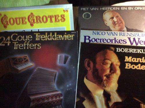 Boeremusiek Combo (5 LP's)
