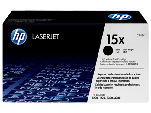 HP 15X/C7115X LaserJet BlackToner
