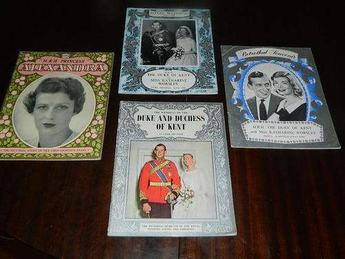 VINTAGE PHOTO BOOKS OF QUEEN ELIZABETH