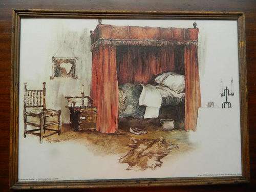 GLOSSY PRINT OF LATE 17TH CENTUARY ROOM SCHREUDERHUIS