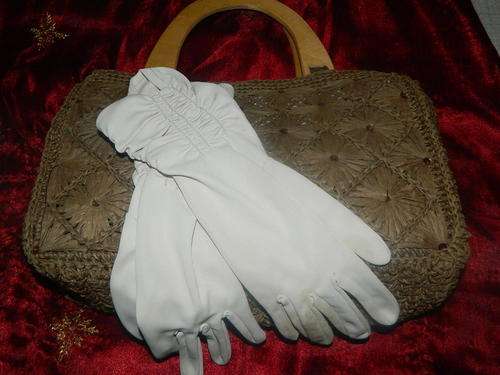 VINTAGE BAG AND GLOVES