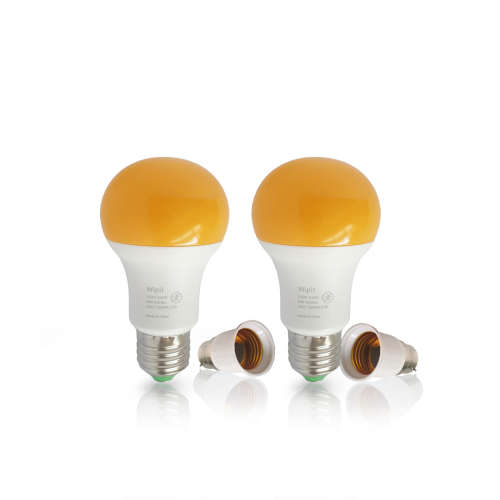 2 Pack Mosquito Repellent LED Globe with Dusk to Dawn Censor 6W Bulb