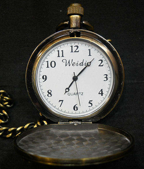 ***FIRE FIGHTER*** CHAIN ALLOY POCKET WATCH