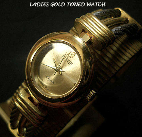 -MODERN  LADIES  WATCH-GOLD -EXCELLENT SMALL WATCH