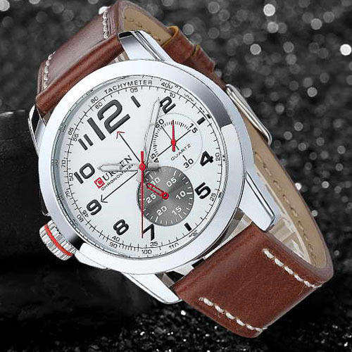 *** New  EXQUISITE CURREN LUXURY  QUARTZ ANALOG  WRIST WATCH