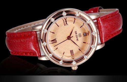 --***LADIES ** HOT FASHION **SKONE BRAND~~ MIYOTA  MOVEMENT QUARTZ WATCH**
