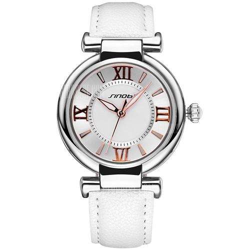 --***LADIES ** HOT FASHION **SINOBI ~ MIYOTA 2035 MOVEMENT QUARTZ WATCH** LEATHER  STRAP