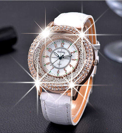 --***5 X LADIES ** CRYSTAL ENCRUSTED  QUARTZ  Watches  =STOCK CLEARANCE-FIRST COME FIRST SERVE!
