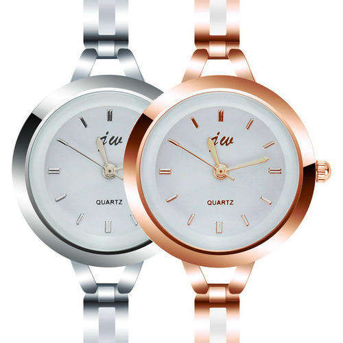 *** Ladies Excellent quality Silver/White**Petite** Very Feminine**  Watch B02 1MKB