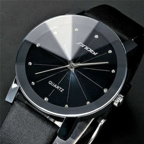--***LADIES **EXCELLENT SINOBI * S981L*ANALOG DRESS WATCH *BLACK*