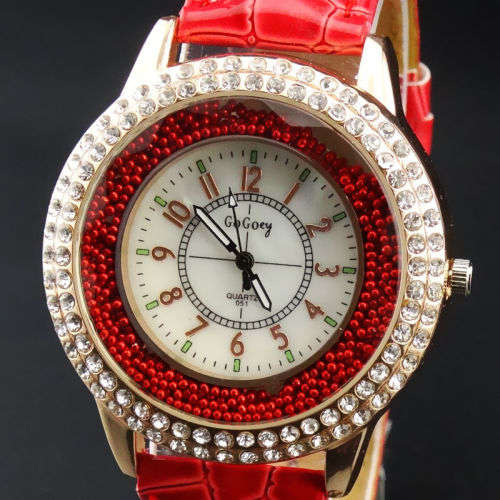 --***4 X LADIES ** CRYSTAL ENCRUSTED  QUARTZ  Watches  =STOCK CLEARANCE-FIRST COME FIRST SERVE!