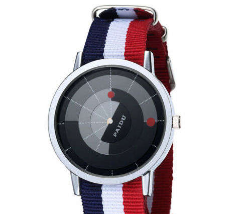 PAIDU ~ New and Refreshing ** Modern Fashion comFortable Canvas strap watch ***