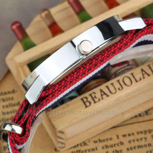 PAIDU ~ New and Refreshing ** Modern Fashion comFortable Canvas strap watch ***