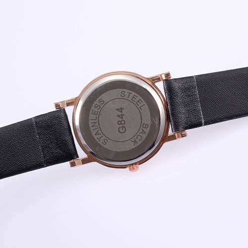 **GOGOEY BRAND 844* SUMMERFUN COLORFULL ** Quartz Watch with Red Leather Strap *