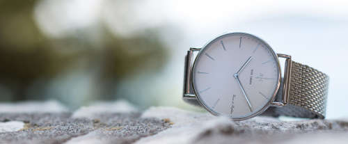 $199--***Womens Big Dial Nick Cabana Brand**Exclusive** White Dial Silver Stainless Steel Belt.**