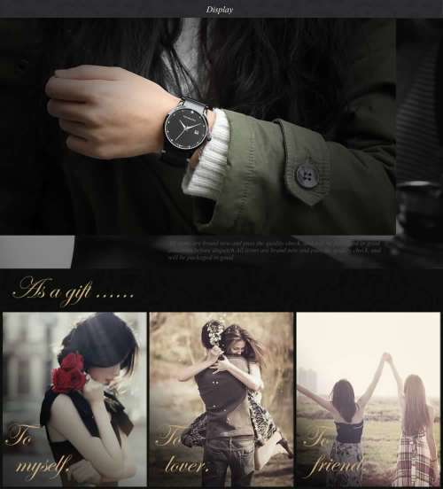 From UK**Magnifisant* Taylor Cole Lady Black Steel Band Bracelet Luxury  Date  Watch*TOP Brand