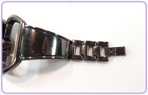 --***LADIES ** HOT FASHION ** DIVA BLACK QUARTZ DRESS WATCH**