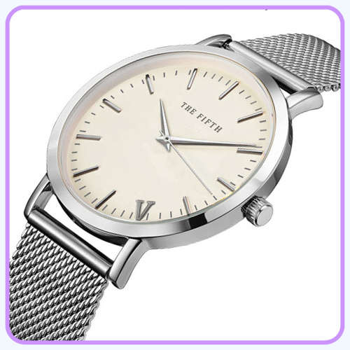 --  2017 -  Luxury Quartz Casual men/ladies quartz-watch stainless steel Mesh strap