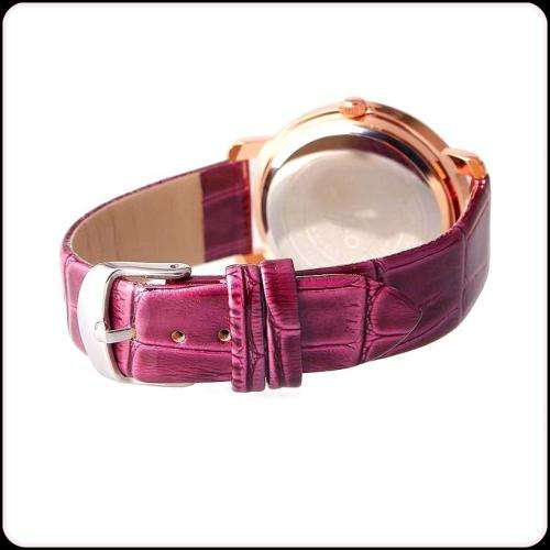 --***LADIES ** LOVELY CRYSTAL ENCRUSTED~ROSE GOLD  QUARTZ  Watch  -