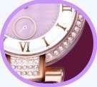 -- * **ELEGANT WHITE UNIQUE SINOBI 8192 SWAROVSKI CRYSTALS*SWISS MOVEMENT* WATCH
