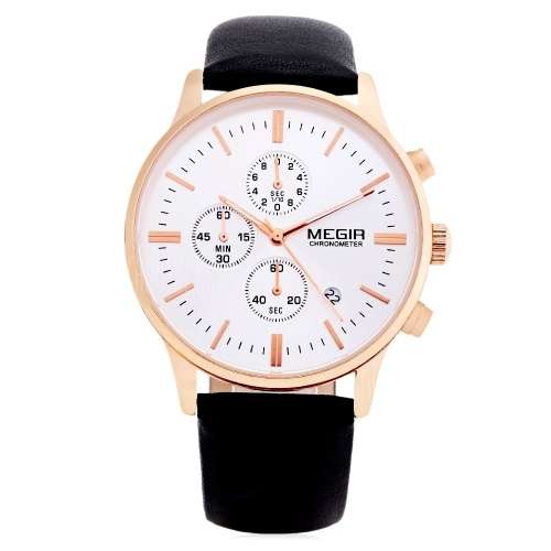 Megir 2011 - Chronograph Watch * 6 HANDS* (3 OPTIONS)