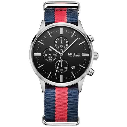 Megir 2011 - Chronograph Watch * 6 HANDS* (3 OPTIONS)