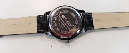 **BLACK  CURREN ( 8119)   Men's Leather Band  Quartz  Wrist Watch * FREE WITH ANY OTHER ITEM!