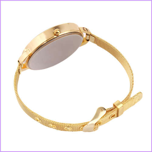 --*****New Elegant Classic Women Quartz Stainless Steel Analog Wrist Watch *