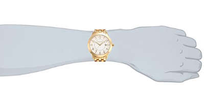 From UK** Magnifisant* Taylor Cole Lady Georgeos Gold Steel Band Bracelet Luxury Watch*