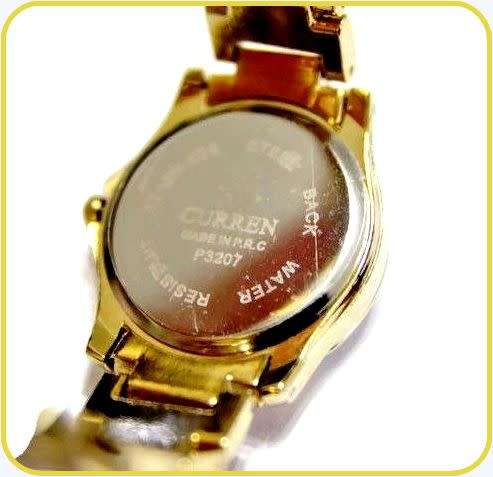 -Womens Curren( 3207 ) Brand** BEAUTIFUL UNIQUE*** Gold Plated *