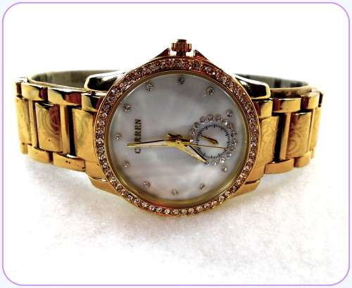 -Womens Curren( 3207 ) Brand** BEAUTIFUL UNIQUE*** Gold Plated *